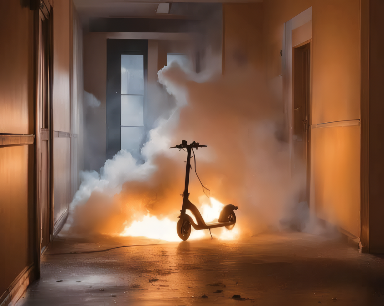 Trottinettes électriques en entreprise : comment réduire les risques d'incendie liés aux batteries lithium ?